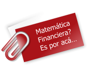 Matemática Financiera? Es por acá…